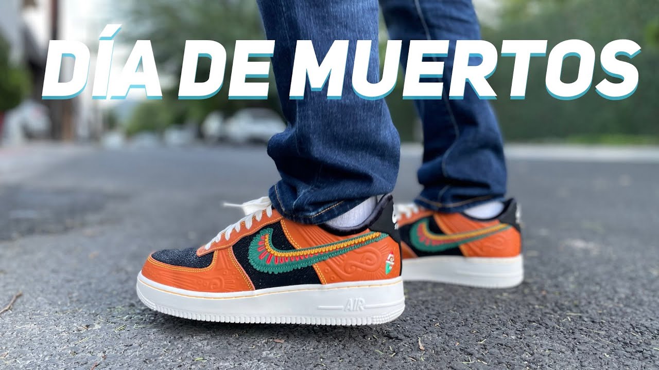 vergüenza Aclarar Fabricante NIKE ME MANDÓ sneakers de la colección de DÍA DE MUERTOS !!! (SIEMPRE  FAMILIA) - YouTube