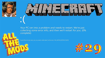 Minecraft : All The Mods 1.10.2 : #29 - How To Crash Your Minecraft Server in 3 Easy Steps!
