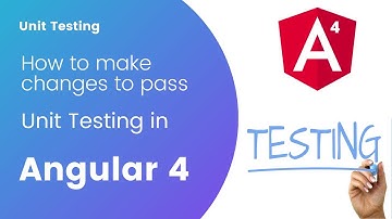 Fixing Errors in Angular Components | Unit Testing Tutorial