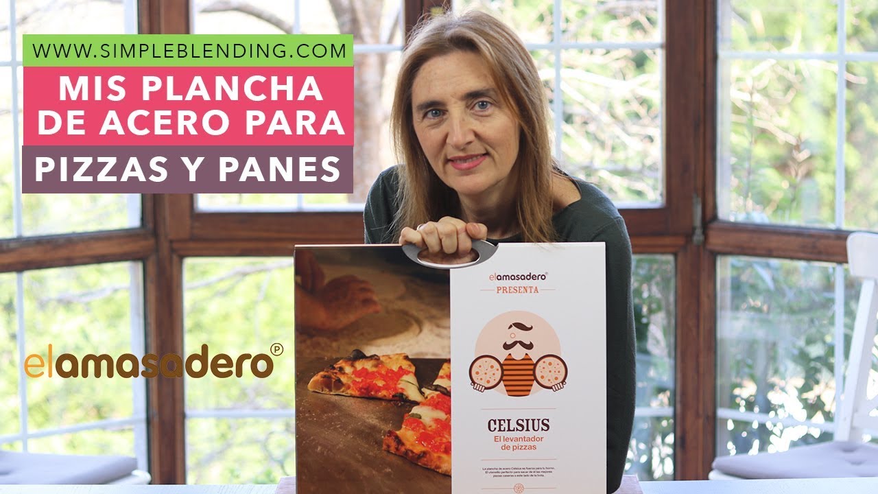 MI PLANCHA DE ACERO CELSIUS PARA PIZZAS Y PANES EL AMASADERO | Horneado de  panes y pizzas - YouTube