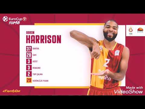 📽 Aaron Harrison vs. Unics Kazan (The Sniper)