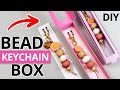 BEADED KEYCHAIN DISPLAY BOX TUTORIAL | DIY CRAFT TUTORIALS