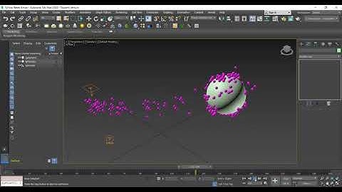 TyFlow Attraction and collision