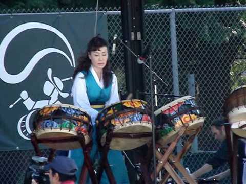Traditional drumming @ 2010 Korean Heritage Day Fe...
