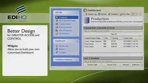 EDI/HQ™ - Better Design for Greater Access and Control