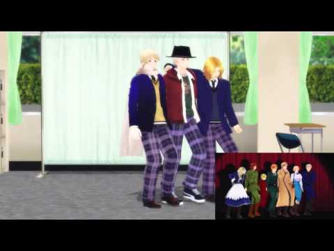 [APH MMD] 血界戦線のＥＤ - Hetalia x Kekkai Sensen ending