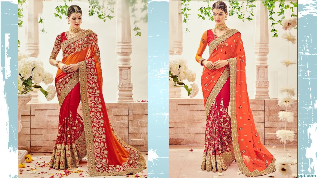 Wedding Wear Designer Sarees Collection 2017