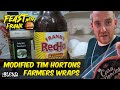 Homemade tim hortons bacon farmers wraps w a twist ep 2