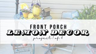 Front porch lemon decor | Project 1 of 4 by DIY Designs by Bonnie 387 views 4 days ago 3 minutes, 12 seconds