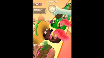 Teeth runner Android gameplay iOS games all levels level 23