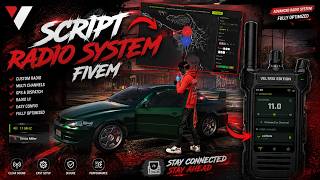 FIVEM RADIO SYSTEM 🔥 | Advanced Radio UI + Editor Mode | Optimized FiveM Script