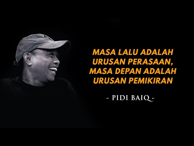 Renungan Bijaksana dan Gombalan Maut Pidi Baiq | Kontemplasi Media class=