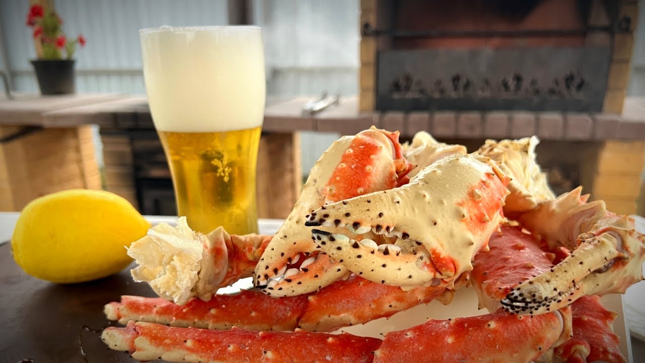 CRAB Meat. How to Cook Kamchatka Crab PROPERLY!