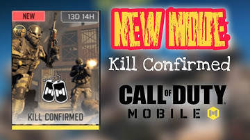 NEW Mode : Kill Confirmed - COD Mobile 😱😱😱😱😱