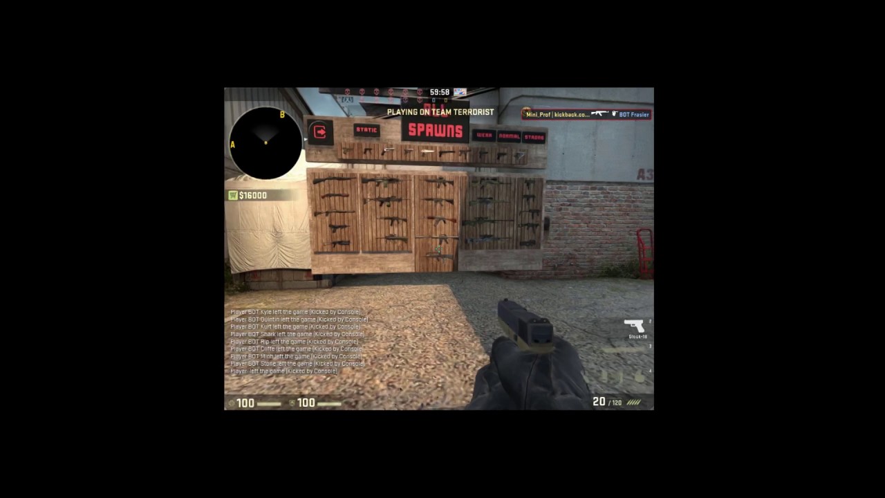 CS:GO Aim practice #3 Pre Fire Cache WITH RANDOM WEAPONS - YouTube