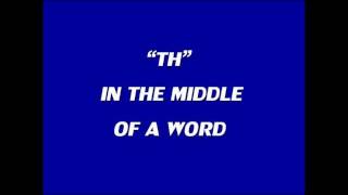 Pronunciation - TH Sound.wmv