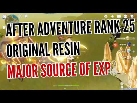 FASTEST WAY TO LEVEL UP ADVENTURE RANK GENSHIN IMPACT GUIDE R