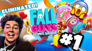 FALL GUYS GAMEPLAY - I KEEP FALLING OFF THE MAP!!🤬(PART1) screenshot 5