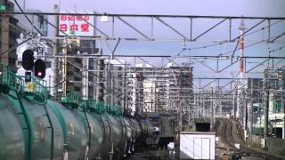 EF210-125牽引　根岸線貨物列車5561レ　桜木町