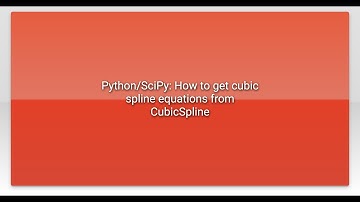 Python/SciPy: How to get cubic spline equations from CubicSpline