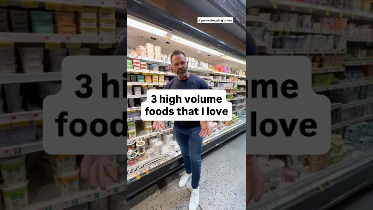 3 high volume foods that I love