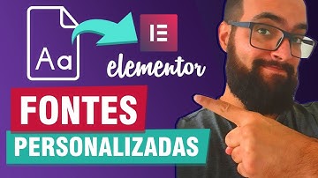 Como adicionar Fonte Personalizada Elementor PRO (Custom Fonts)