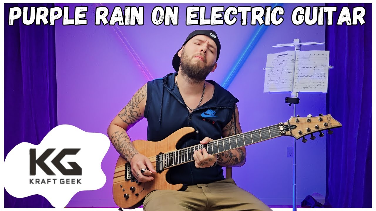 Purple Rain On Electric Guitar | Simon Lund Music | Kraftgeek