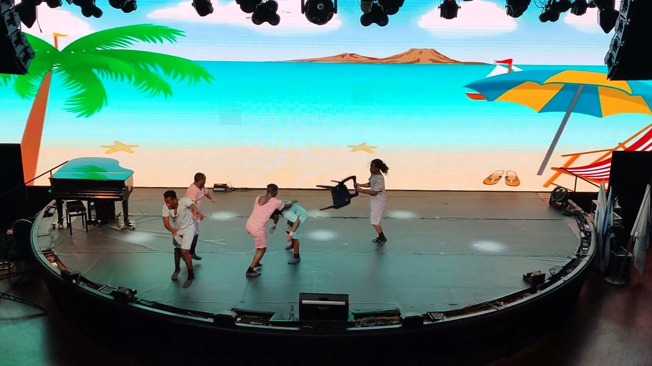 The African Simba acrobatics chair comedy act show 2022,+255755315544