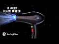 10 Hours Of HAIR DRYER Sound White Noise Black Screen Calm Relax And To Sooth A Baby 