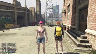 ＊GTA＊雑談 プーとユカ・ルリ強盗やるよ♪