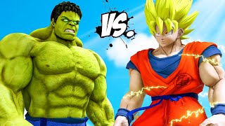 BIG HULK VS GOKU - SUPER EPIC BATTLE | KjraGaming