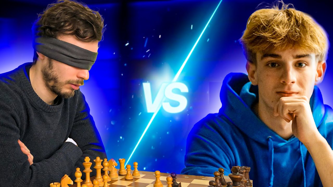 2 maîtres d'échecs s'affrontent à l'aveugle ! ft. 