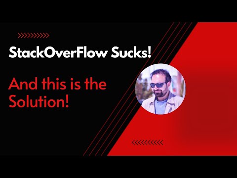 StackOverFlow Sucks! and this is the Solution!