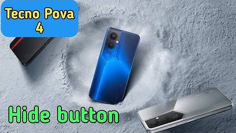 How To Hide Button, How To Hide Back Button In Tecno Pova 4 , Navigation Button Setting In