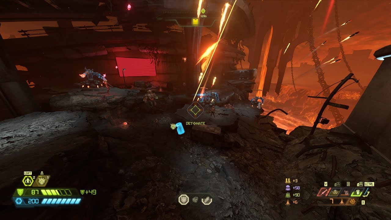 Hell on Earth except it's Canon