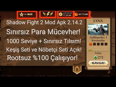 Shadow Fight 2 Mod Apk 2.28.0 Sınırsız Para + Mücevher + 1000 Seviye + Keşiş ve Nöbetçi Seti Hilesi!