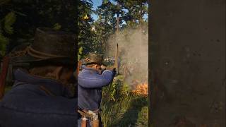 لو جالك خافيير سكويلا في الغابة بلعبة RDR2 .. أوعى ترفض طلبه !