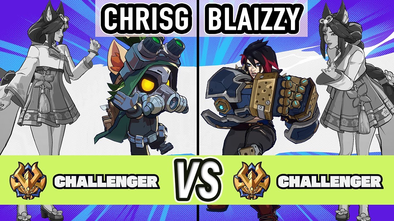 2XKO ▰ ChrisG (Teemo / Ahri) vs Blaizzy (Vi / Ahri) ▰ High Level Gameplay