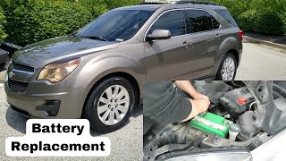 How to Replace a Battery in Your Car (This just happens to be a 2010-2017 Equinox) by DC Auto Enhancement 556 views 6 months ago 7 minutes, 20 seconds