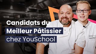 Des candidats du Meilleur Pâtissier inscrits sur YouSchool !