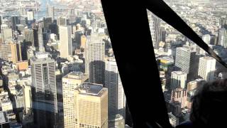 Helicopter flight around Melbourne CBD