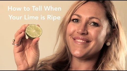 How To Tell When Your Lime Is Ripe - The FruitGuys