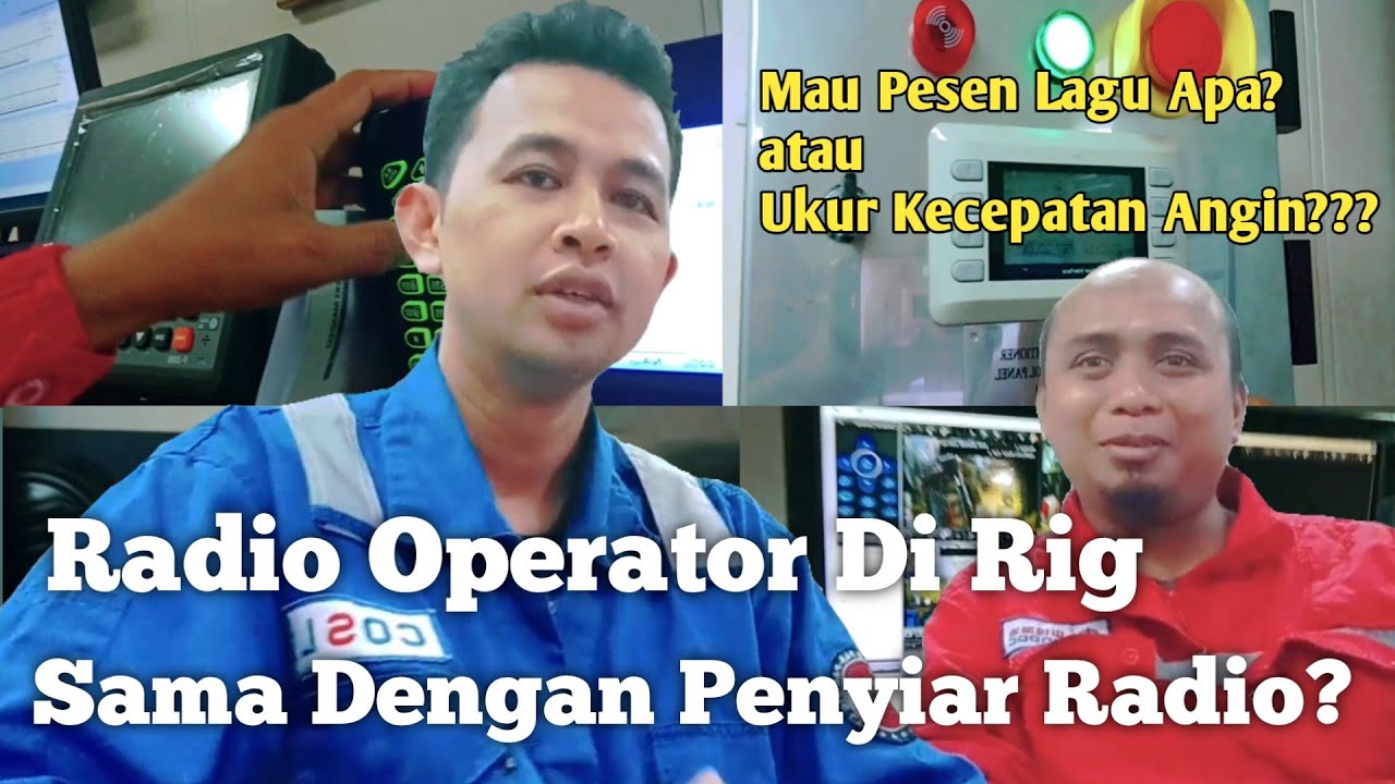 Radio Operator Di Offshore Rig