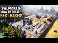 How to build best base in palworld  all in one  breeding  farming  ranch base