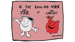 Is the KoolAid man the jar or the liquid?