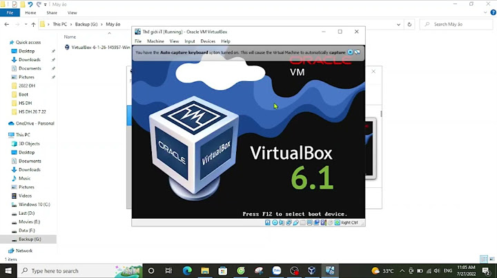 Hướng dẫn sử dụng virtualbox năm 2024