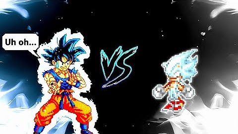 Goku Namek V4 OP (all form) VS Sonic Chaos V4 JVL OP (all form) in Jump Force Mugen