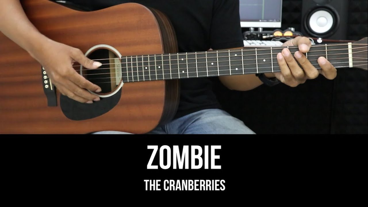 ⁣Zombie - The Cranberries | EASY Guitar Tutorial with Chords / Lyrics