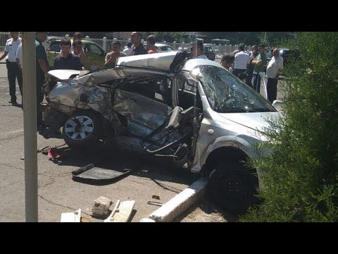 Очень Жуткое ДТП Узбекистан