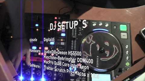 Dj Setup  by xjosele.com (Controlling Traktor effect with maschine  Part 1)
